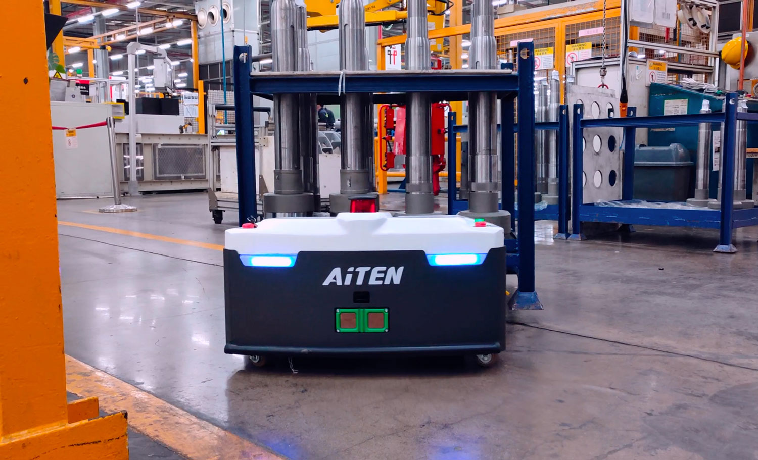 jinnianhuiAGV机器人助企业复工